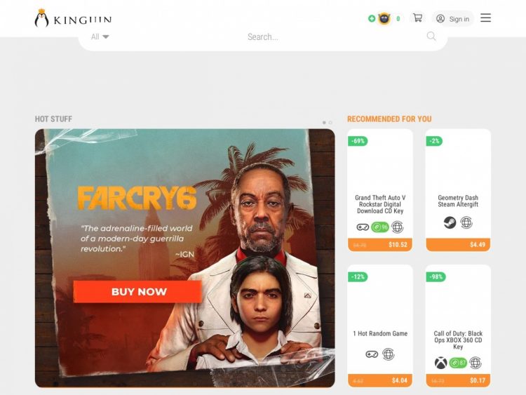 8% Off Sitewide at Kinguin Coupon Code